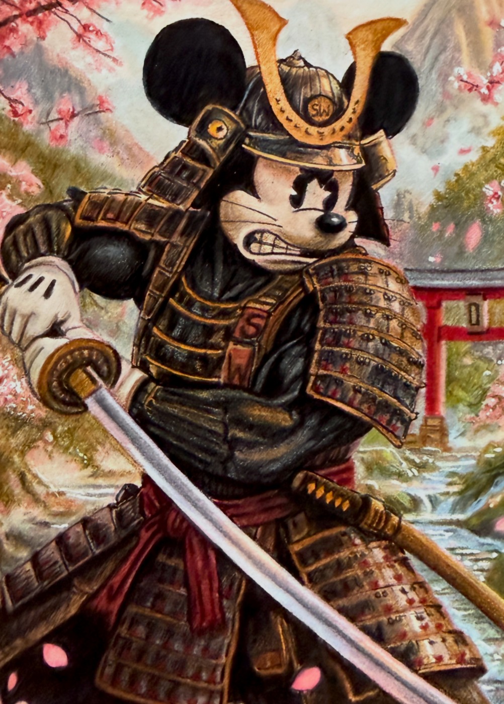 Samurai Mickey
