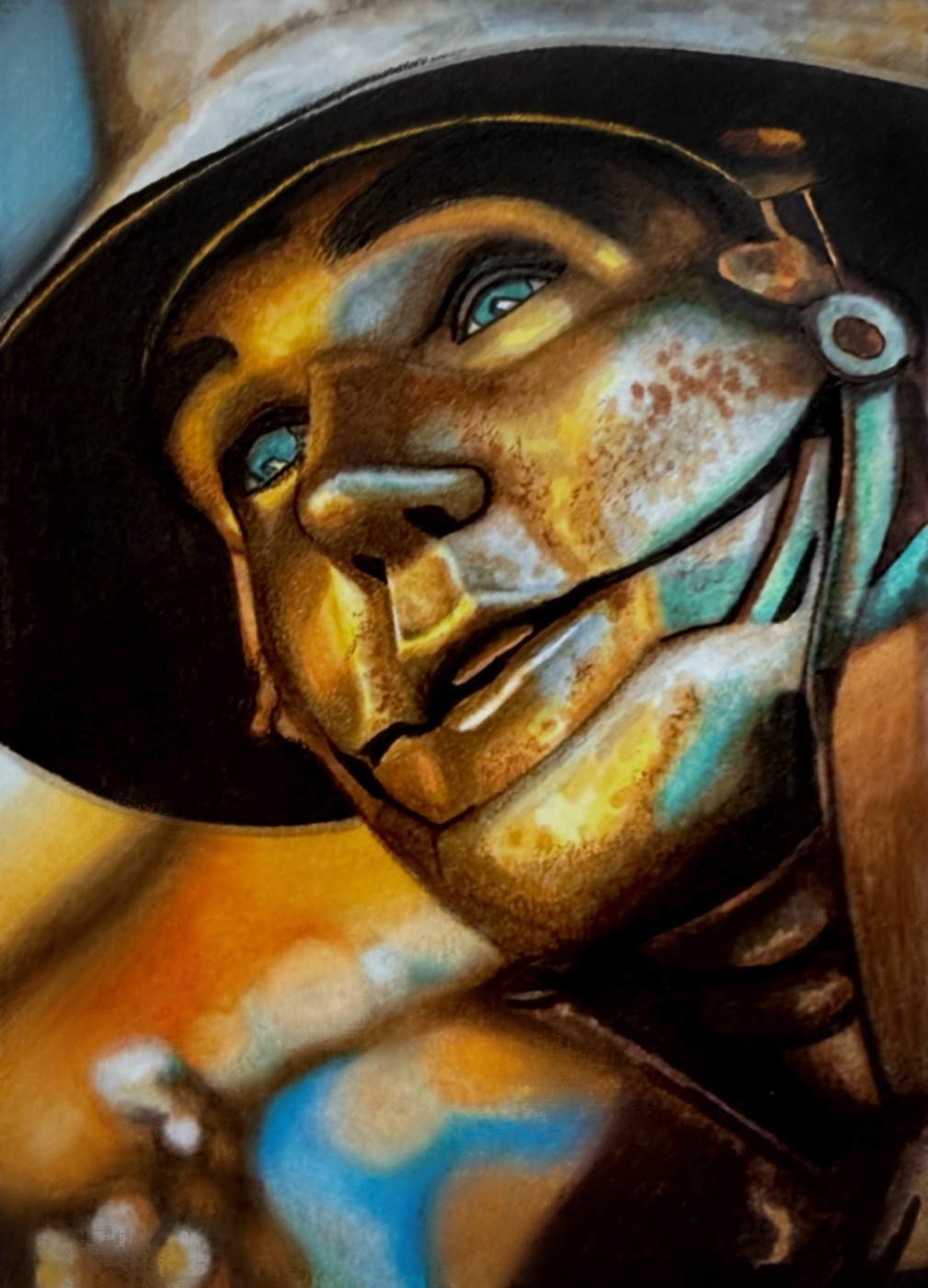 Tin Man close-up