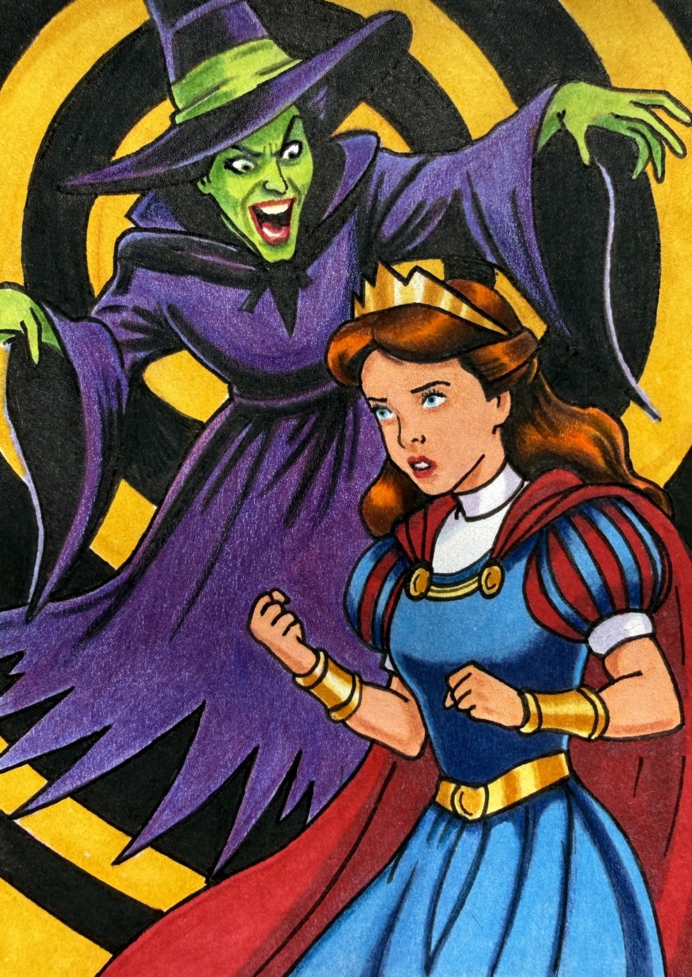 The witch and the princess
