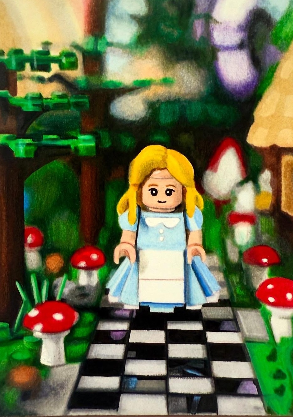 Alice on the chessboard